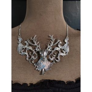 Deer Necklace Bib